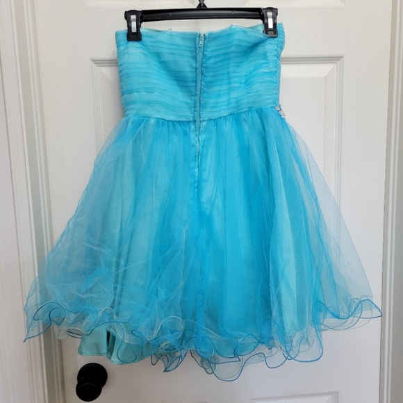 Deb short prom dress size 7/8 - Picture 2 of 3